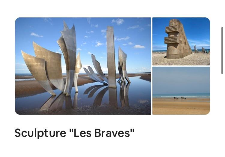 Au Coeur D'Omaha Beach - Colleville-Sur-Mer - Gite 1 Ngoại thất bức ảnh